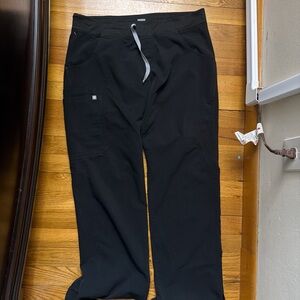 Figs Women's Black Cargo Trousers